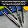Monteverde USA Invincia Vega Ballpoint Pen Starlight Purple Multicolor Plated Finish EyeCatching Writing Instrument