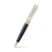 Sheaffer 300 Ballpoint Pen E9347 Engraved Matt Black Barrel and Shiny Chrome Cap with PVD Gold Trims Premium Ballpoint Pen