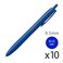 &auml;&cedil;&permil;&egrave;&eacute;&permil;&rsaquo;&ccedil;&shy;&dagger; Uni Jetstream Single Ballpoint Pen Equipped with 05mm Lite Touch Ink Blue Blue Body SXNLS0533 Set of 10