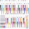 Vellibring 150 Pcs DIY Beadable Pen Kit Multicolor Bulk Ballpoint DIY Crafting Pens with 8 Colors Refills Bags for Students Teens Teachers School Office Accessories Supplies