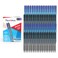 Paper Mate InkJoy 100RT Ballpoint Pens Medium Point 10mm Black Blue Ink 72 Count Bulk Pack for School Home Office College NoteTaking