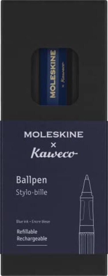 Moleskine x Kaweco Ballpen 10mm Point Blue with Blue Ink