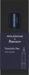 Moleskine x Kaweco Fountain Pen Medium Nib Blue with Blue Ink