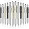 Honoson 30 Pcs Fathers Day Multi Tool Pens Gift Pen Bulk for Men 6in1 Multitool Pen with Ruler Level Gauge Ballpoint Stylus Screwdrive Multifunction Birthday Gifts Multi Color