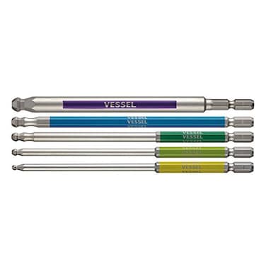 VESSEL GS5P36 Single Headed Ball Point Rigid Color Set of 5 Opposite Side 34568 x 150 mm
