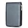 Lanxivi Fountain Pen Roller Pen Pu Leather Case for 12 Pens Black