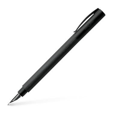 Faber-Castell FaberCastell Ambition Fountain Pen All Black Broad