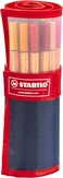 STABILO point 88 Fineliner Rollerset of 25 Assorted colors