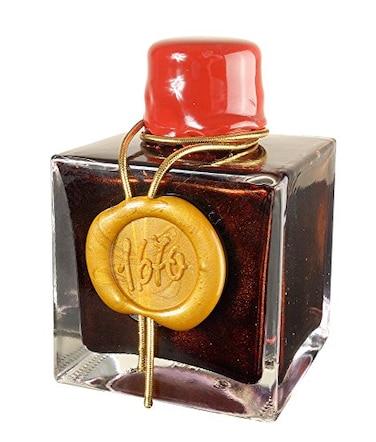 Herbin J 1670 Anniversary Inks Gold Sheen 50 ml Bottled Rouge Hematite Dark Red Ink