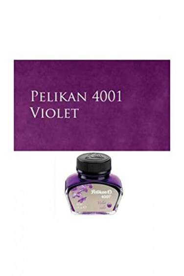 Pelikan 4001 Bottled Ink for Fountain Pens Violet 30ml 1 Each 311886