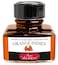 Jacques Herbin Herbin Jacques Ref 13057T Ink for Fountain Pens Rollerball Pens Orange Indien 30ml Bottle with Integrated Pen Rest