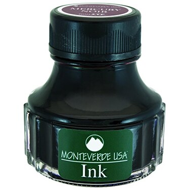 MONTEVERDE Bottle Ink 90ml MercuryNoir G308MN