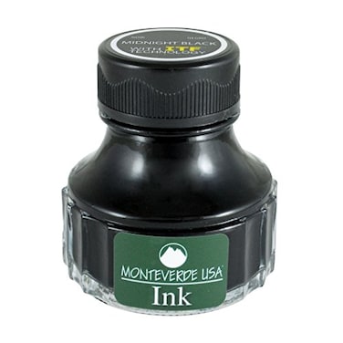 Monteverde USA Ink with ITF Technology 90 ml Midnight Black G308MB