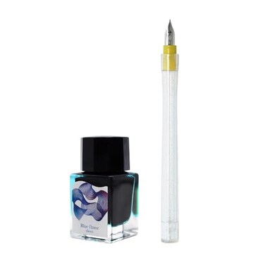 &sbquo;&raquo;&fnof;&frac14;&fnof;&copy;&fnof;&frac14;&auml;&cedil;&Dagger;&aring;&sup1;&acute;&ccedil;&shy;&dagger; Sailor Fountain Pen Dip Pen Ink Set Diptonhocoro Blue FrameScene Calligraphy 100251701