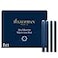 Waterman Fountain Pen Ink Cartridges Mysterious Blue Long Standard 8 Count