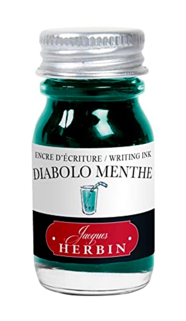 Jacques Herbin J Herbin Fountain Pen Ink 10 ml Bottled Diabolo Menthe