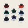 Pelikan Fine Writing Edelstein Bottled Ink for Fountain Pens Mandarin 50ml 1 Each 339341