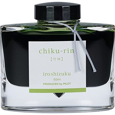 PILOT Iroshizuku Bottled Fountain Pen Ink Chikurin Bamboo Forest Light Green 50ml Bottle 69222