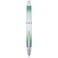 Wikult Jinhao 10 Press Fountain Pen with Box Gradient Grass Green Retractable Extra Fine Nib with Ink Converter Set Silver Clip