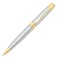 Sheaffer 300 Gold Tone Trim Ballpoint Brushed Chrome E2932751