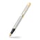 Sheaffer 300 Gold Tone Trim Fountain Pen Medium Nib Brushed Chrome E0932753