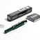 Kaweco Sport Classic Fountain Pen Green Fine Nib Sport Octagonal Clip Gold