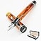 Conklin Duragraph Fountain Pen Amber Stub Nib Premium Writing Instrument for Calligraphy Signatures