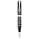 DIPLOMAT Excellence D40104023 A Wave Guilloche Lapis Black Fountain Pen with Gift Box