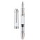Asvine P36 Titanium Fountain Pen Piston Filling Bock Medium Nib Clear Transparent Acrylic Smooth Writing Pen Case Set