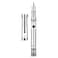 Asvine V200 Titanium Fountain Pen Vacuum Filling Iridium Medium Nib Clear Transparent Acrylic Smooth Writing Pen Case Set