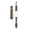 Asvine P30 Piston Fountain Pen Medium Nib Retro Brass Style Transparent Acrylic Large Ink Capacity Writing Gift Box