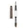 Asvine P30 Piston Fountain Pen Medium Nib Retro Brass Style Transparent Acrylic Large Ink Capacity Writing Gift Box