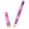 Asvine P20 Piston Fountain Pen Gradual Purple Resin Iridium Medium Nib Gold Trim Smooth Writer Collection with Case Set
