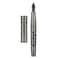 HONG DIAN D1 Piston Fountain Pen Extra Fine Soft Nib Jet Black Hollow Skeleton Resin Pen with Metal Case Set