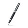 Sheaffer 300 Glossy Black Fountain Pen with ChromePlated Trim and Medium Nib