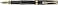 Diplomat Excellence A2 Trim Fountain Pen with Steel Medium Nib Black LacquerGold