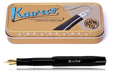 Kaweco Classic Sports Fountain Pen Black Medium Nib in Gift Box