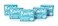 Kaweco Fountain Pen 30 ink cartridges short turquoise