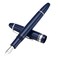 erofa Majohn P136 Piston Fountain Pen Medium Nib with Box Dark Blue Resin Writing Pen Set
