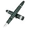 erofa Majohn P136 Piston Fountain Pen Extra Fine Nib with Box Green Resin Writing Gift Pen Set