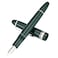 erofa Majohn P136 Piston Fountain Pen Extra Fine Nib with Box Green Resin Writing Gift Pen Set