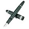 erofa Majohn P136 Piston Fountain Pen Fine Nib with Box Green Resin Writing Pen Set