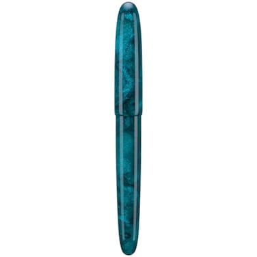 Asvine C80 Fountain Pen 8 Extra Fine Nib Large Handcraft Pen with Converter Pen Box Collection Set Green Glitter