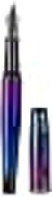 Monteverde Invincia Nebula Fountain Pen Broad Nib MultiColor Plating Premium Writing Instrument