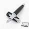 Monteverde Super Mega Carbon Fiberchrome trim Fountain Pen EF