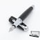 Monteverde Super Mega Carbon Fiberchrome trim Fountain Pen EF
