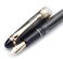 czxwyst 699 Negative Pressure Vaccum Filling Fountain Pen Original Box Black with Golden Clip and Solid Grip Medium Nib 07mm