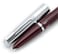 czxwyst 601 Steel Cap Vacumatic Fountain Pen wine red with ink window