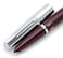 czxwyst 601 Steel Cap Vacumatic Fountain Pen wine red with ink window