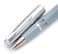 czxwyst 601A Steel Cap Vacumatic Fountain Pen Lake Blue with ink window
